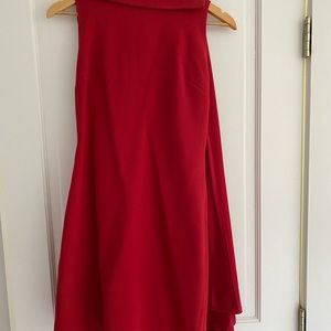 Alice & Olivia Caped Sheath Dress